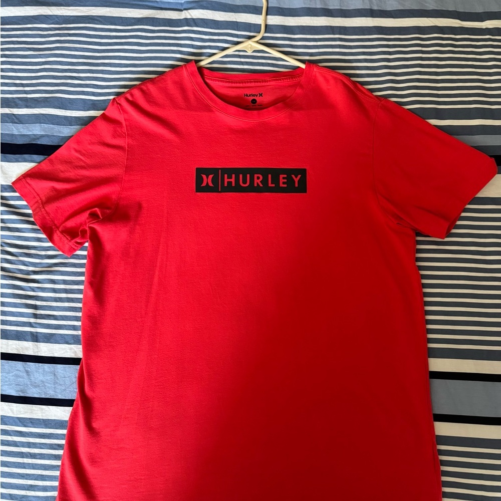 Hurley Vibrant Red and Yellow separate Short Sleeve Tee’s